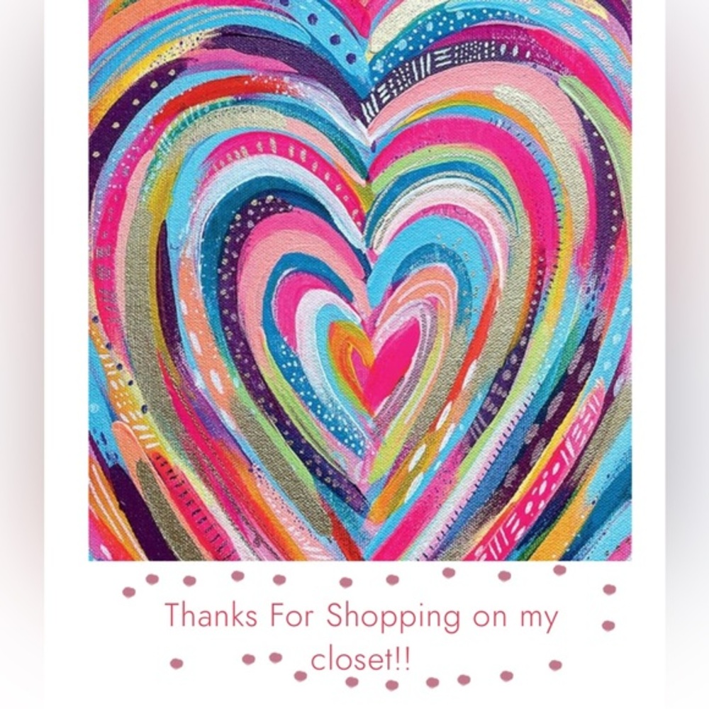 Thanks for shopping on my closet ❣️
